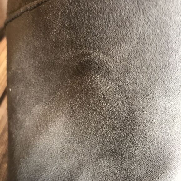 JOURNEE Leeda Grey Faux Suede Boots 7M - Picture 11 of 14